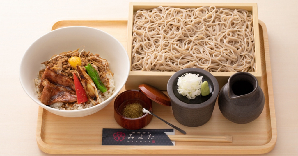 みよたオリジナル【鴨山椒しぐれ丼セット】登場！