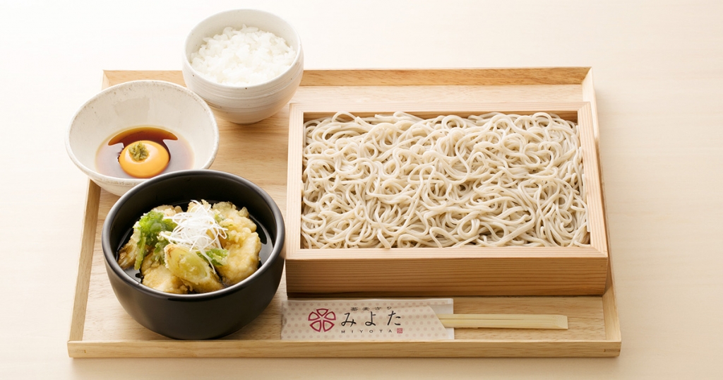 かしわ葱せいろ御膳(たれつけ卵付)