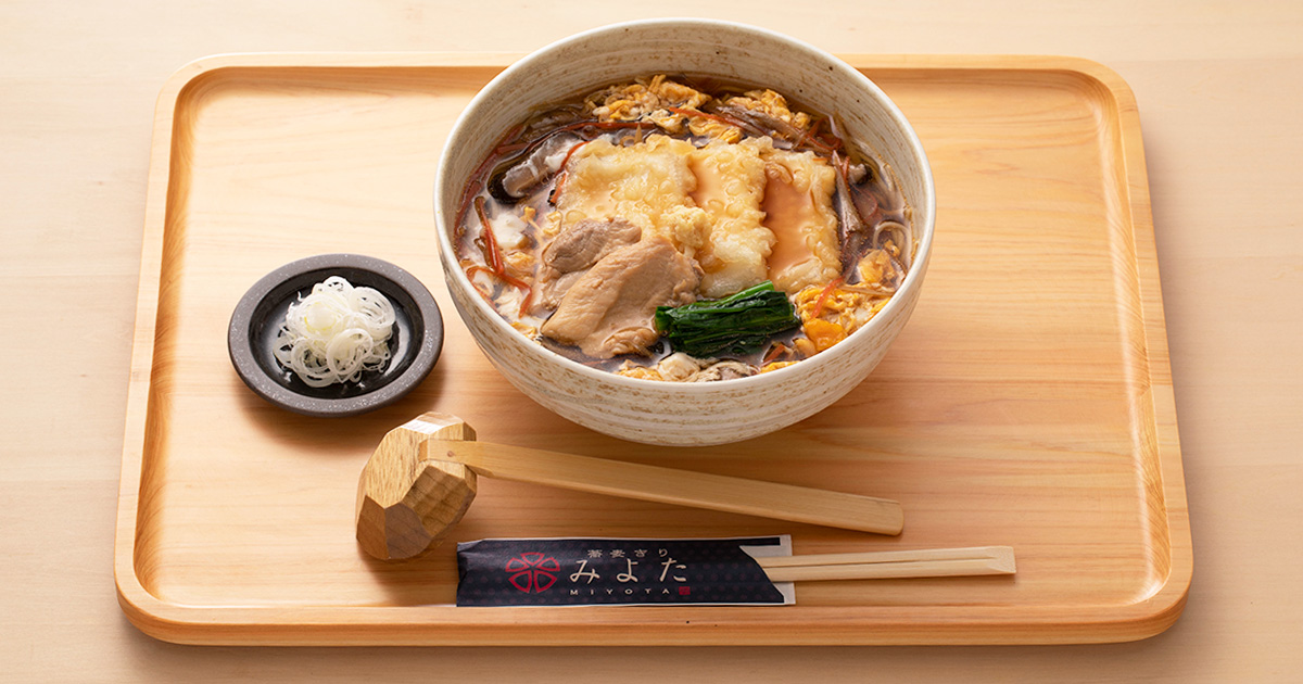 揚げもち五目あんかけそば