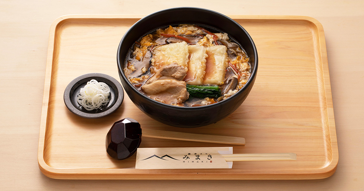 揚げもち五目あんかけそば