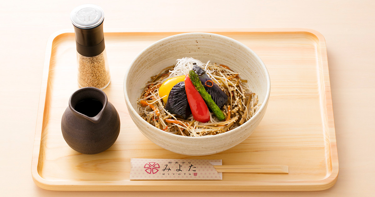 冷し梅みぞれそば