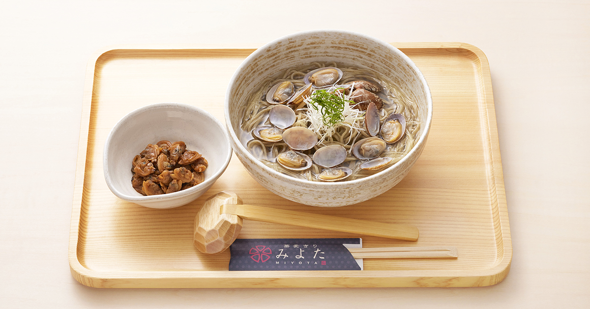 潮風かほる浅利蕎麦そば