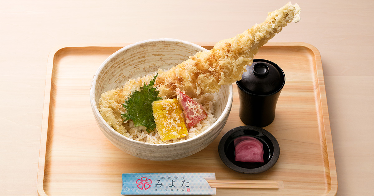 極上天然 穴子天丼 極上天然 穴子天丼
