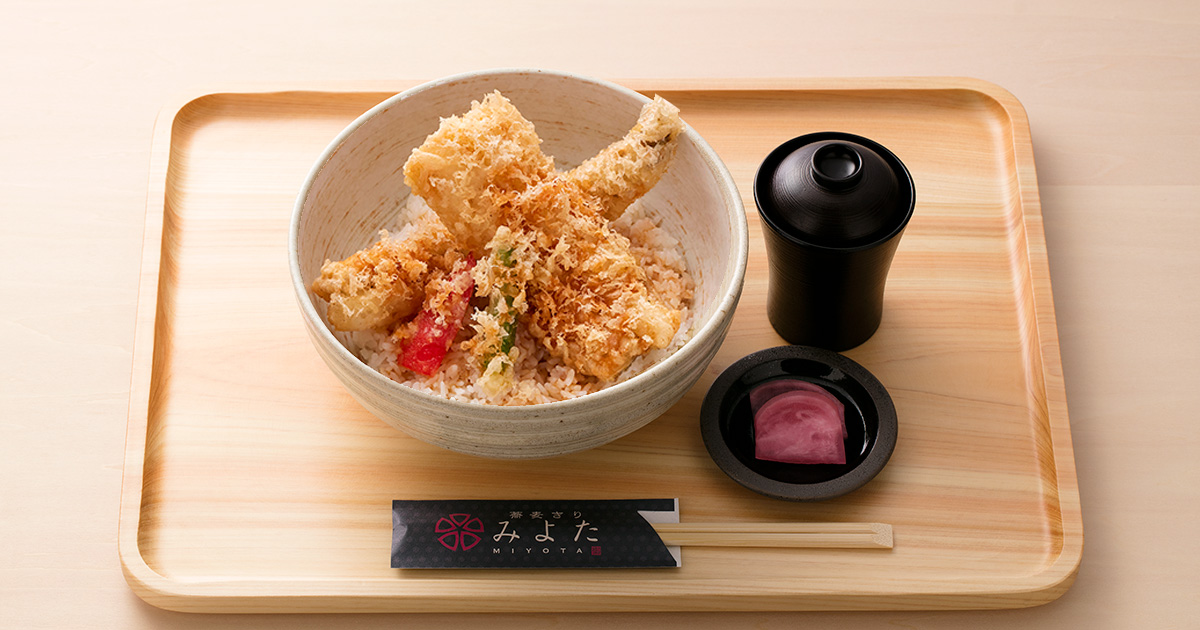 極み冬穴子天丼セット 極み冬穴子天丼セット