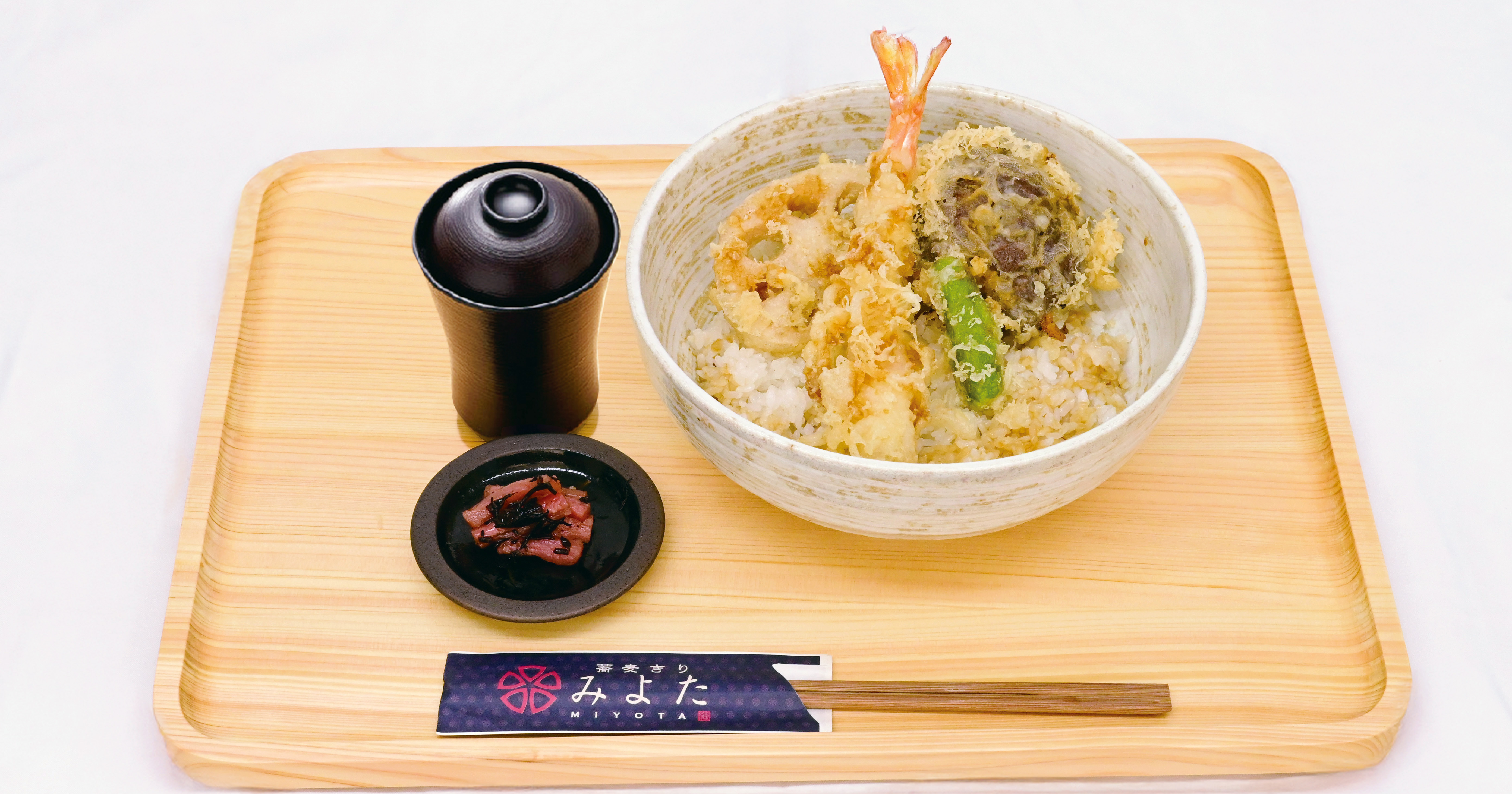 天然 車海老と旬野菜天丼 天然 車海老と旬野菜天丼